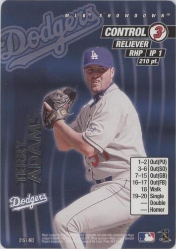 2001 MLB Showdown - Terry Adams #215