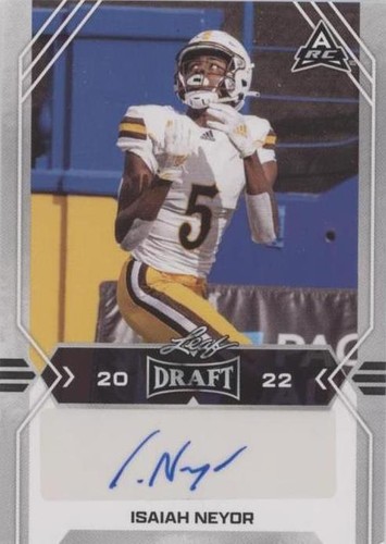 2022 Leaf Draft Isaiah Neyor #BA-IN1