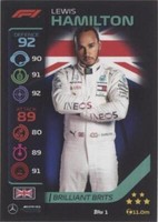 2020 Topps F1 Turbo Attax - Lewis Hamilton #1