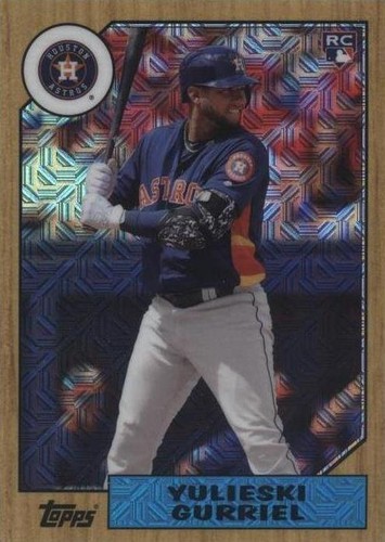 2017 Topps Silver Pack 1987 Design Chrome - Yuli Gurriel #87-YG