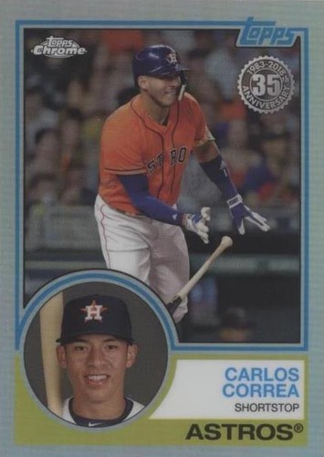 2013 Bowman Chrome Carlos Correa Refractor /500 AUTO RC BGS