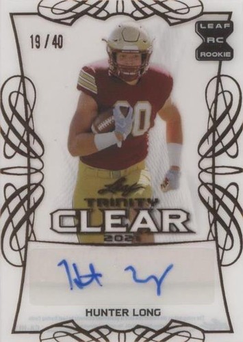 2021 Leaf Trinity Hunter Long #CA-HL1