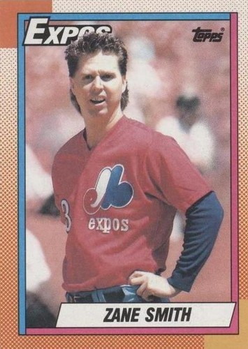 Zane Smith Baseball Trading Cards