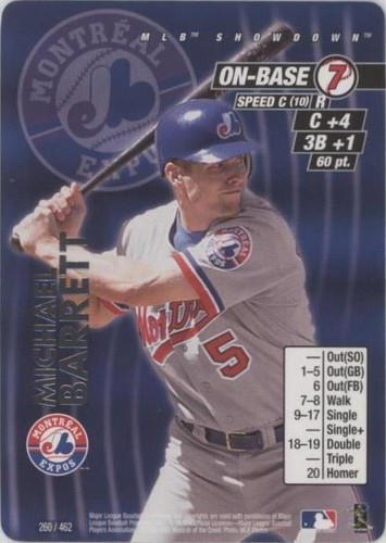2001 MLB Showdown - Michael Barrett #260