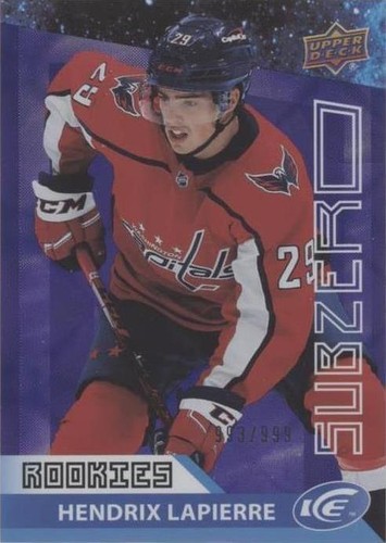 2021-22 Upper Deck Ice - Hendrix Lapierre #SZ-46
