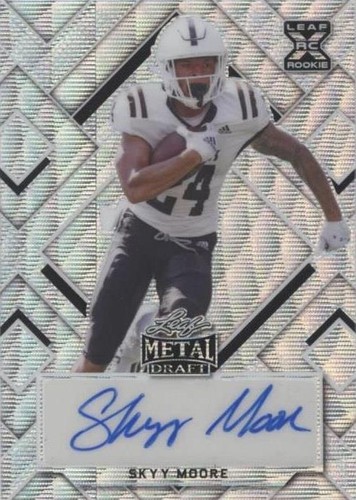 2022 Leaf Metal Draft Skyy Moore #BA-SM1