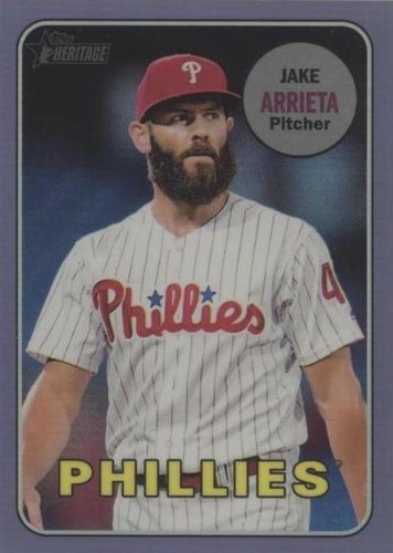 2018 Topps Heritage High Number - Jake Arrieta #THC-721