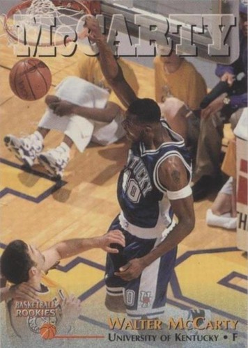 1996 Score Board Basketball Rookies - Walter McCarty #16