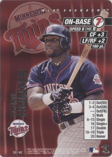2001 MLB Showdown - Torii Hunter #250