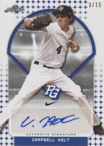 2018 Leaf Perfect Game National Showcase - Campbell Holt #BA-CH2