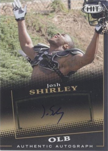 2015 Sage Hit Josh Shirley #A64