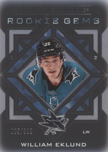 2021-22 Upper Deck Black Diamond - William Eklund #RG-WE