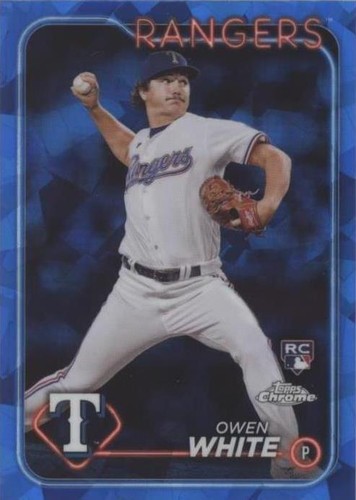 2024 Topps Chrome Sapphire Edition - Owen White #5