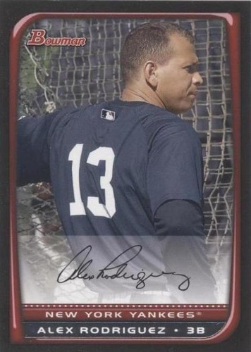 2008 Bowman - Alex Rodriguez #100