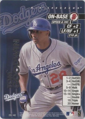 2001 MLB Showdown - Tom Goodwin #220