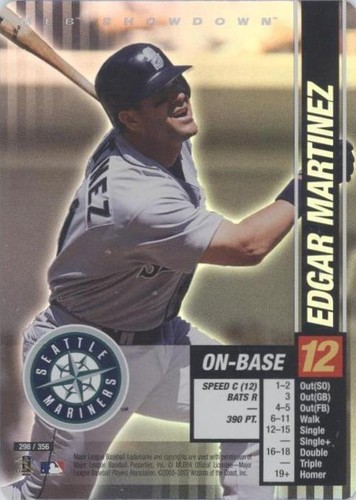 2002 MLB Showdown - Edgar Martinez #298