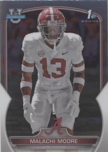2022 Bowman University Chrome Malachi Moore #74