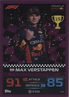 2023 Topps F1 Turbo Attax - Max Verstappen #268