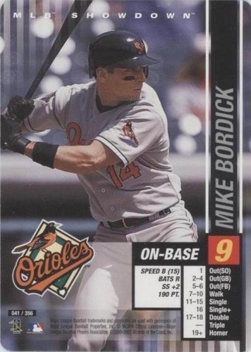 2002 MLB Showdown - Mike Bordick #041