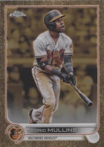 2022 Topps Gilded Collection - Cedric Mullins #108