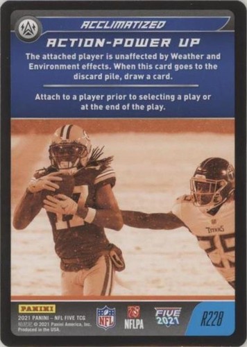 2021 Panini NFL Five TCG Davante Adams #R228