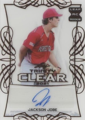 2021 Leaf Trinity - Jackson Jobe #CA-JJ1