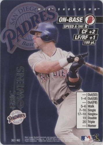 2001 MLB Showdown - Eric Owens #362