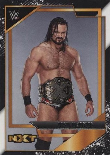 Drew McIntyre 2022 Panini WWE NXT 2.0 NXT GOLD Insert #1