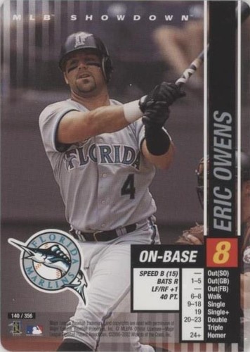 2002 MLB Showdown - Eric Owens #140