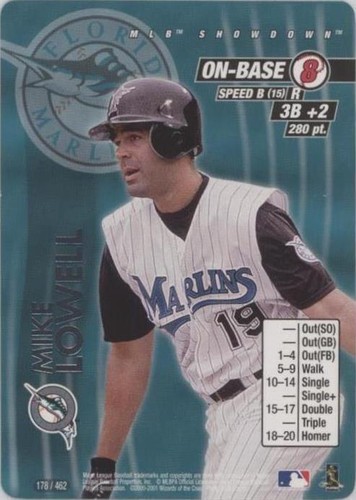 2001 MLB Showdown - Mike Lowell #178