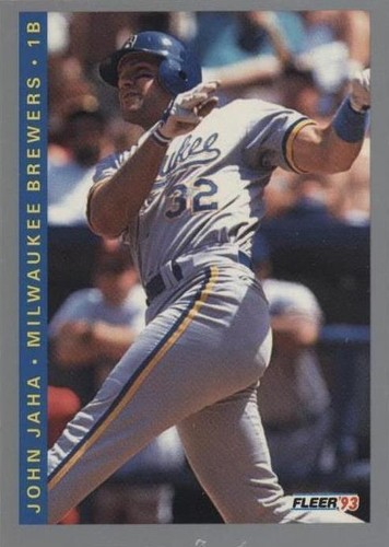 1993 Fleer - John Jaha #252