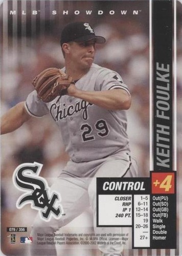 2002 MLB Showdown - Keith Foulke #079