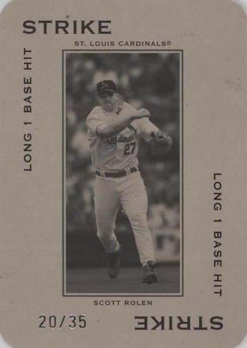 2005 Donruss Throwback Threads - Scott Rolen #PG-16