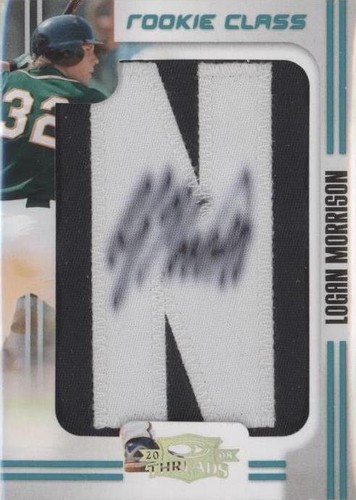 2008 Donruss Threads - Logan Morrison #159