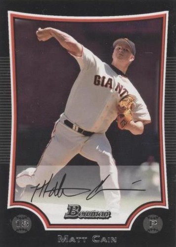 2009 Bowman - Matt Cain #171