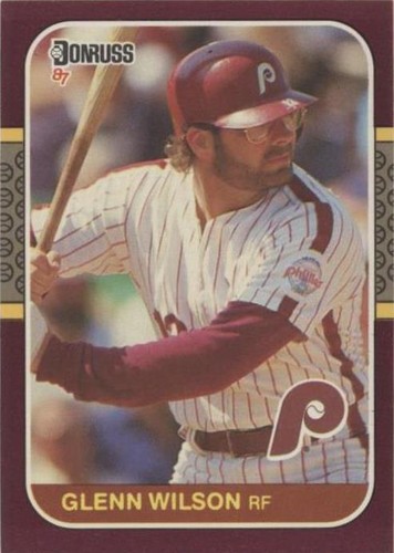 1987 Donruss Opening Day - Glenn Wilson #158
