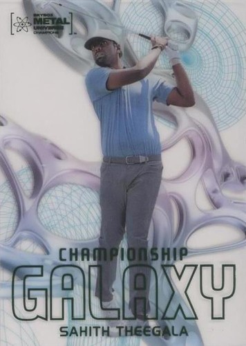 2021 Skybox Metal Universe Champions - Sahith Theegala #CG-18