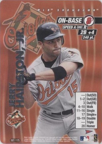 2001 MLB Showdown Pennant Run - Jerry Hairston Jr. #067