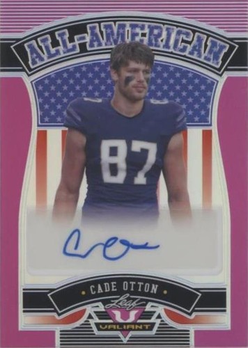 2022 Leaf Valiant Cade Otton #AA-CO1
