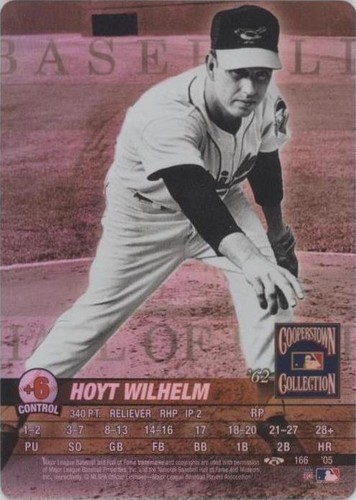 2005 MLB Showdown Trading Deadline - Hoyt Wilhelm #166