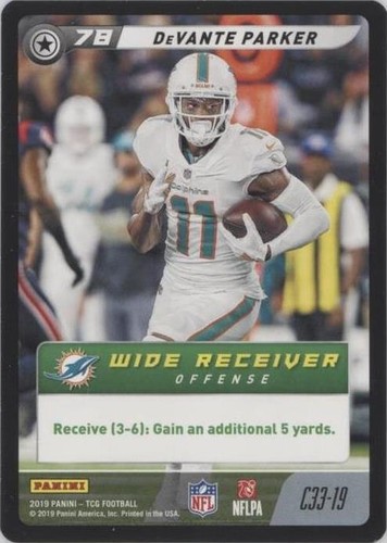 2019 Panini NFL Five TCG Devante Parker #C33-19