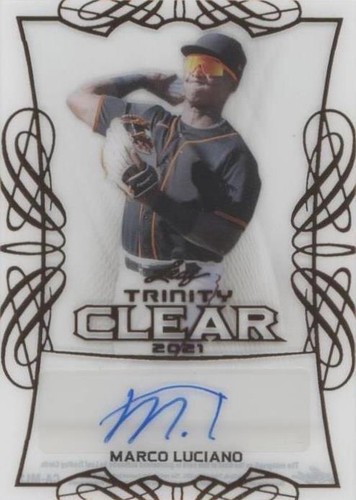 2021 Leaf Trinity - Marco Luciano #CA-ML1