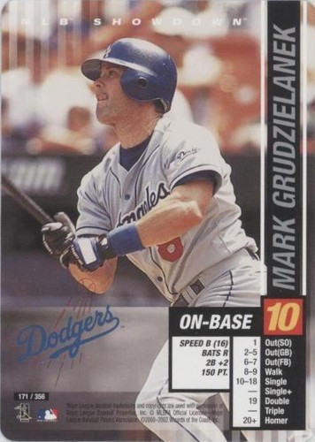 2002 MLB Showdown - Mark Grudzielanek #171