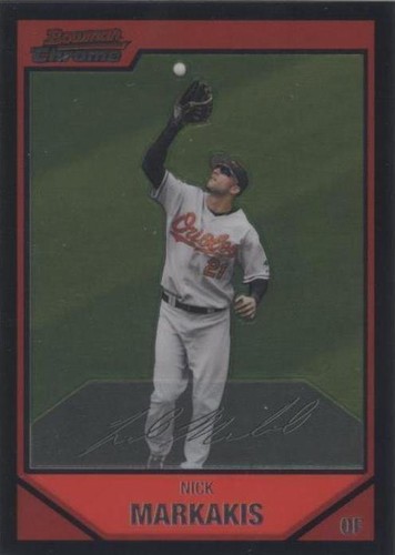 2007 Bowman Chrome - Nick Markakis #20