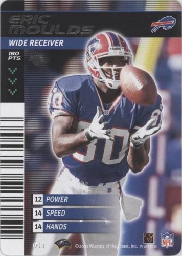 2001-02 NFL Showdown 1st Edition Eric Moulds #053