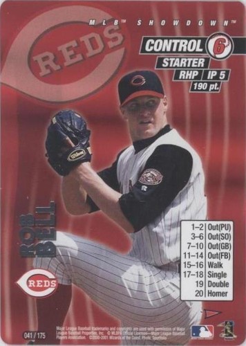2001 MLB Showdown Pennant Run - Rob Bell #041