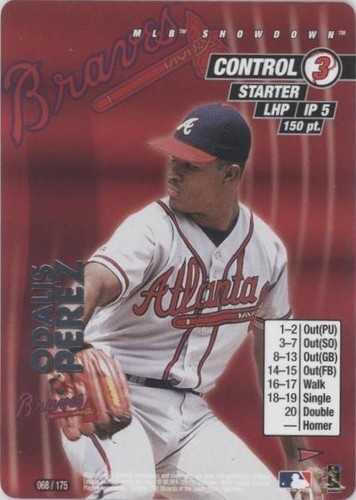 2001 MLB Showdown Pennant Run - Odalis Perez #068