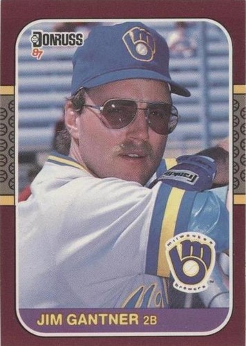 1987 Donruss Opening Day - Jim Gantner #53