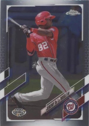 2021 Topps Pro Debut - Jeremy De La Rosa #PDC-97