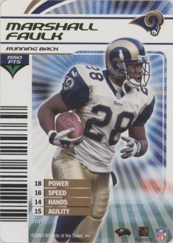 2002-03 NFL Showdown Marshall Faulk #310